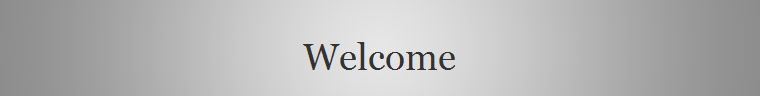Welcome